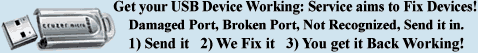 Servie for USB Drive Repair USB Repair USB Port Fix USB