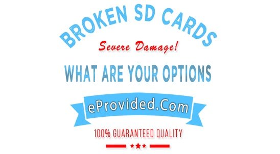 Broken SD card data recovery