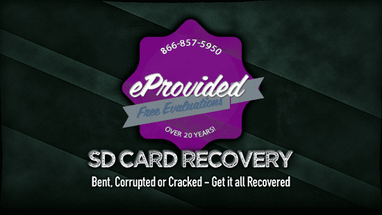 Chip-off data recovery process for broken flash storage under microscope in eProvided lab