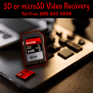 SD card video recovery with eProvided experts