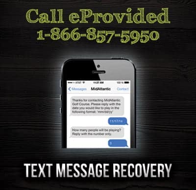 Deleted Text Message Recovery