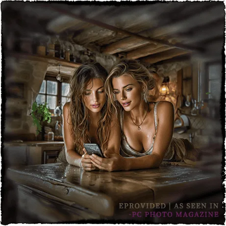 Showing damaged smartphone recovery success of family photos