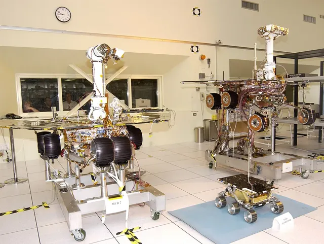 The twin Mars Exploration Rovers