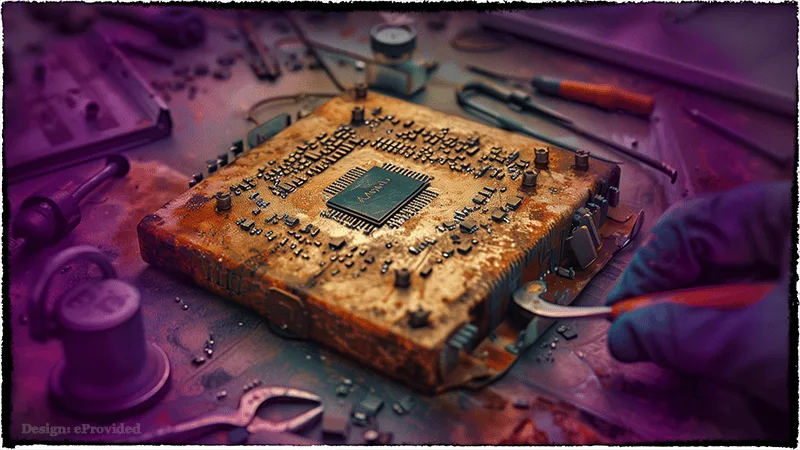 Professional NAND chip-off recovery on failed SSD in lab