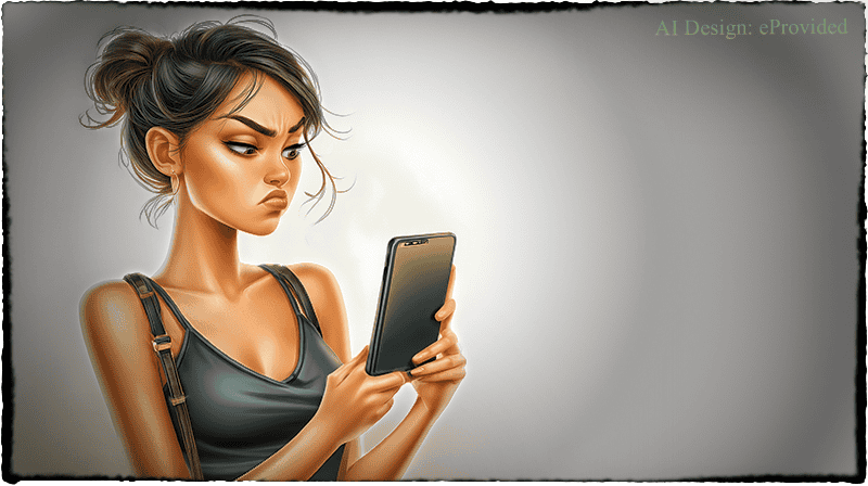 Person looking frustrated at locked smartphone screen with forgot password message