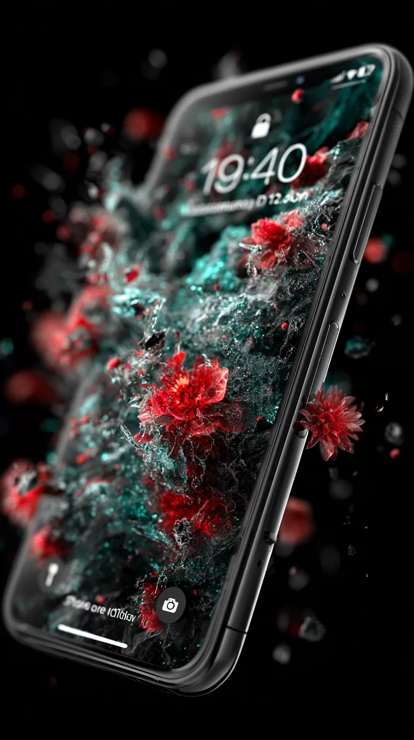 iPhone 16 Pro Max with broken screen — eProvided recovers data from damaged iPhone 16 Pro Max devices