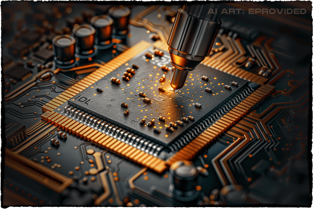 Professional NAND chip-off recovery on monolith failed thumb drive in cleanroom